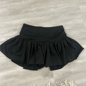 Black Goldhinge Skirt